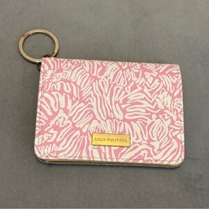 Lilly Pulitzer Pink and Cream Key Holder